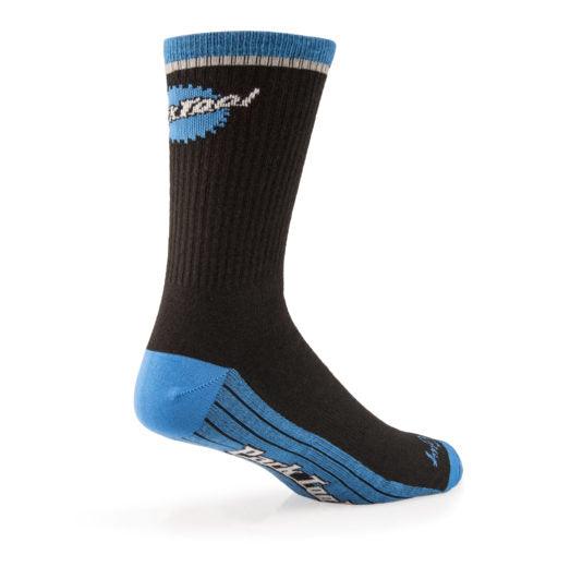 Park Tool Unisex Running Socks (Black/Blue) | Cycling Gears Hub - Cycling Gears Hub
