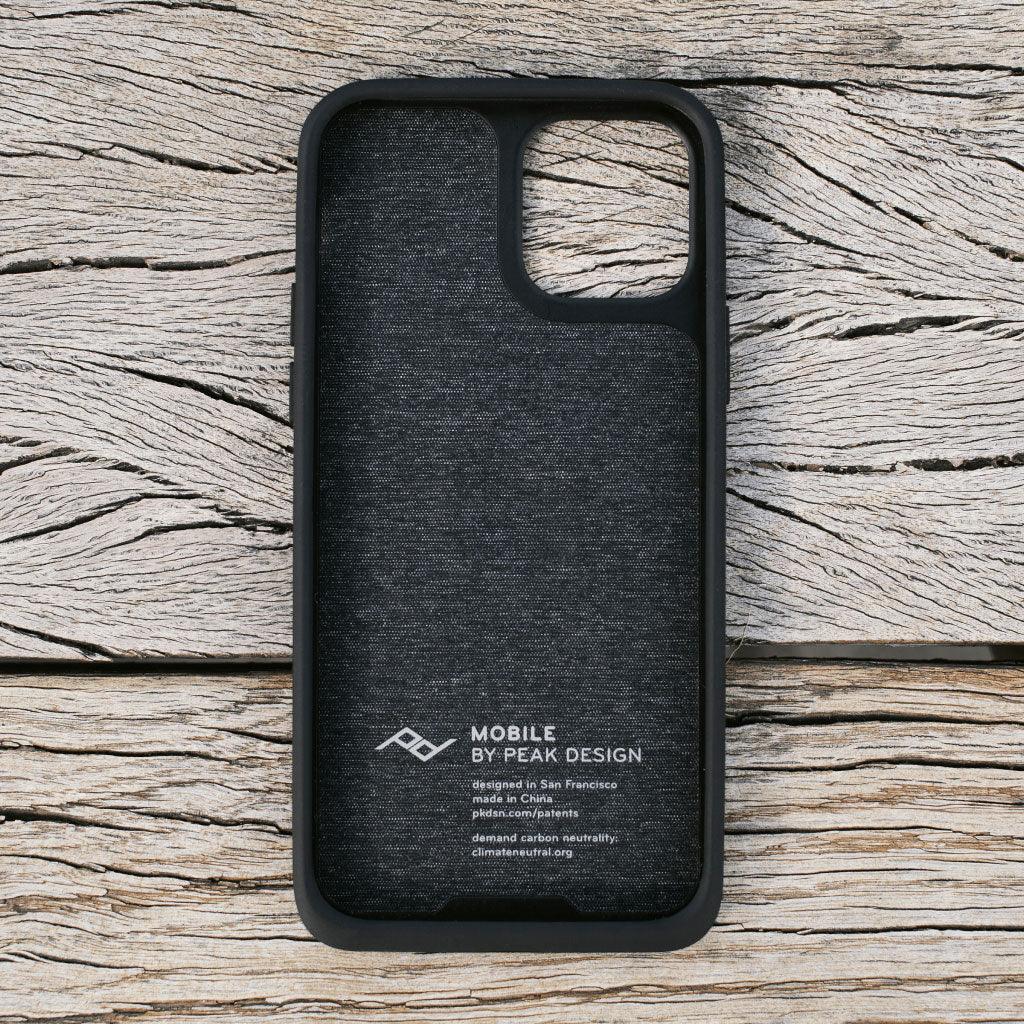 Peak Design iPhone 12 Pro Max Everyday Phone Case (Charcoal) | Cycling Gears Hub - Cycling Gears Hub