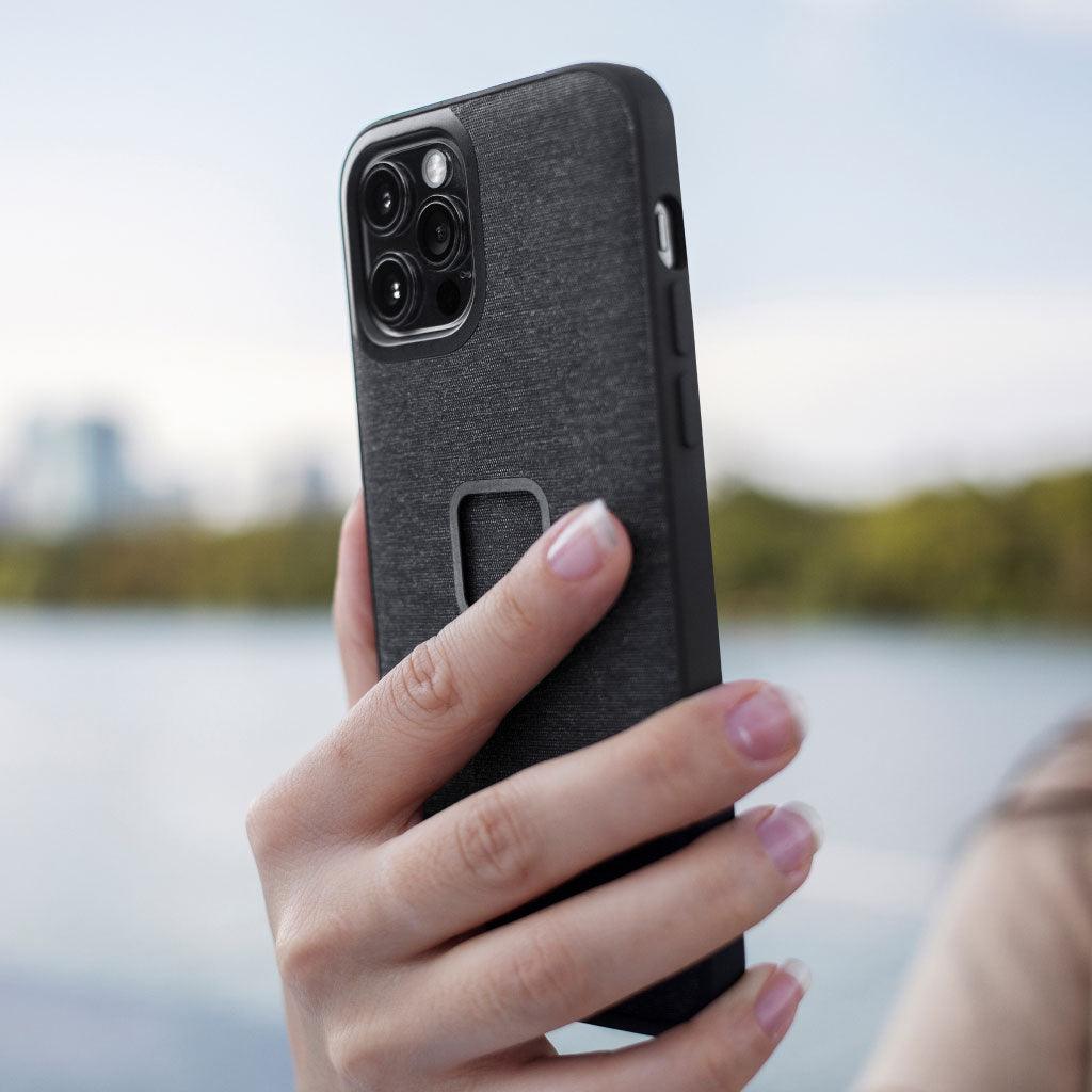 Peak Design iPhone 14 Plus Everyday Phone Case (Charcoal) | Cycling Gears Hub - Cycling Gears Hub