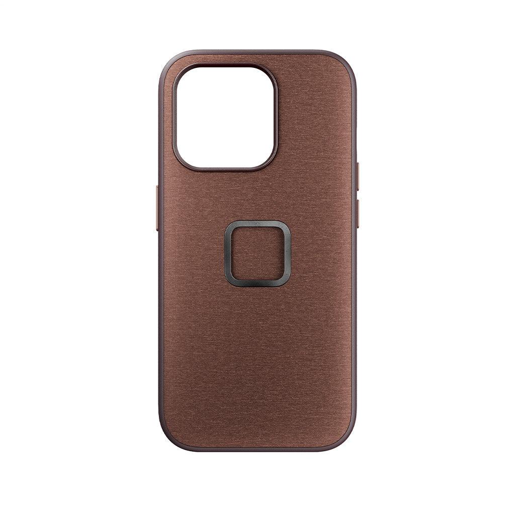 Peak Design iPhone 15 Everyday Phone Case V1 (Redwood) | Cycling Gears Hub - Cycling Gears Hub