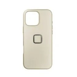 Peak Design iPhone 16 Pro Everyday Clarino Phone Case (Bone) | Cycling Gears Hub - Cycling Gears Hub