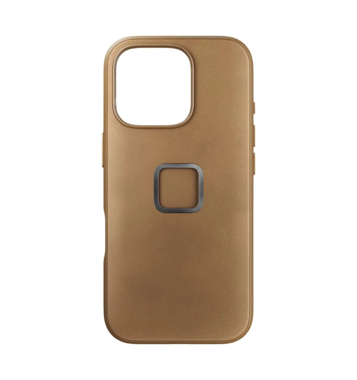Peak Design iPhone 16 Pro Everyday Clarino Phone Case (Tan) | Cycling Gears Hub - Cycling Gears Hub