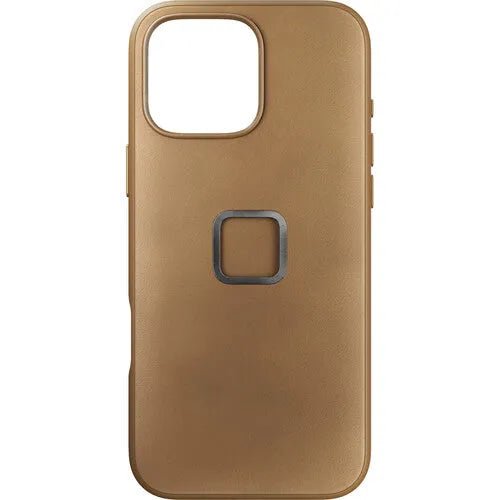 Peak Design iPhone 16 Pro Max Everyday Clarino Phone Case (Tan) | Cycling Gears Hub - Cycling Gears Hub