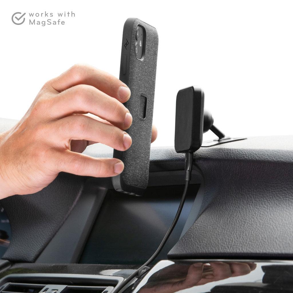 Peak Design Mobile Car Mount VHB Charging (Black) | Cycling Gears Hub - Cycling Gears Hub