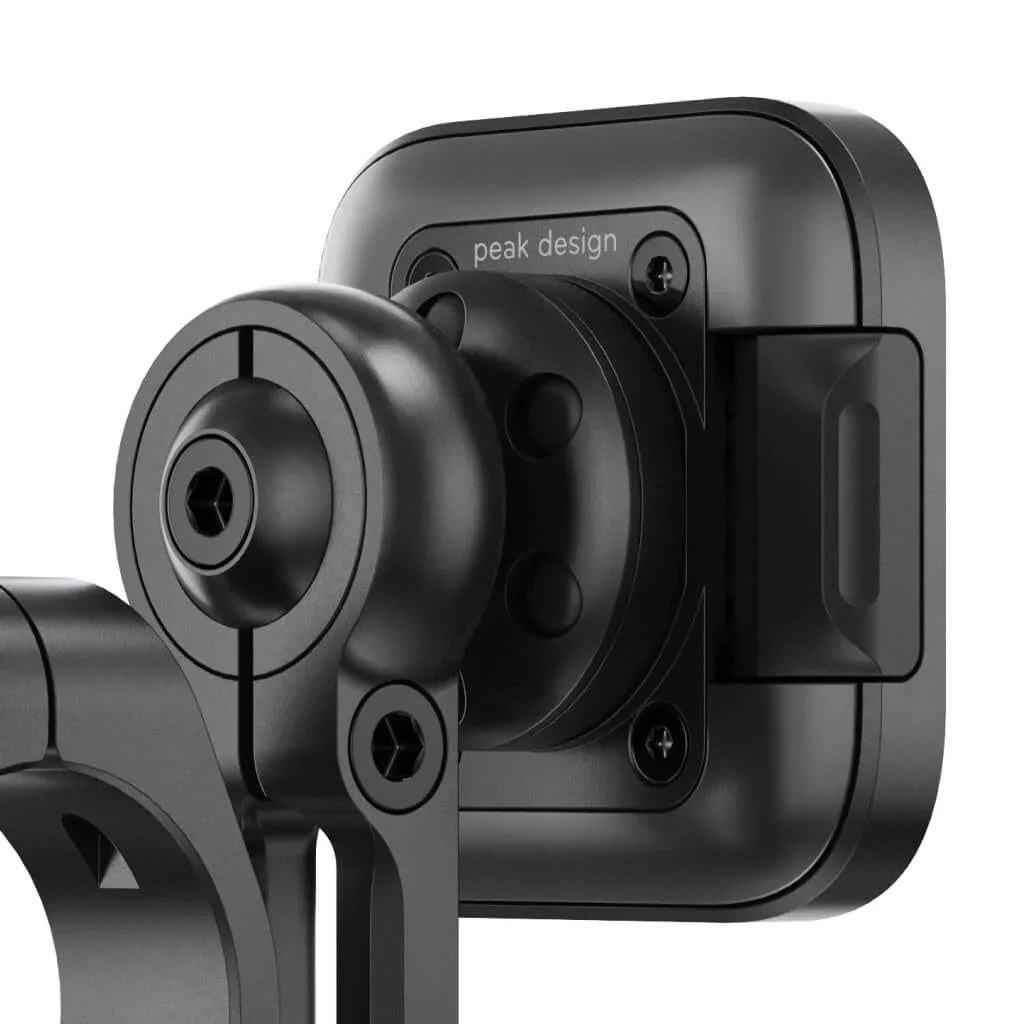 Peak Design Mobile Motorcycle Bar Mount V2 (Black) | Cycling Gears Hub - Cycling Gears Hub
