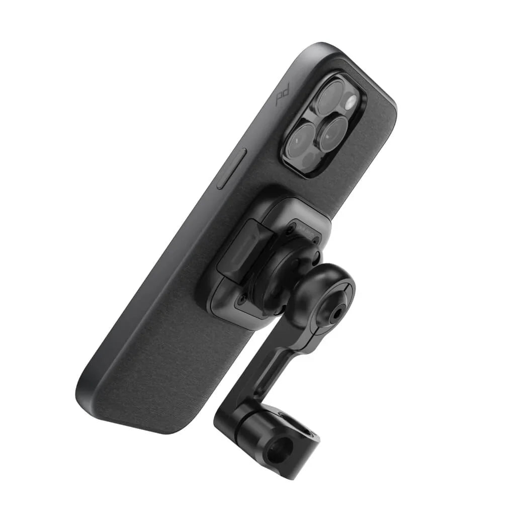 Peak Design Mobile Motorcycle Bar Mount V2 (Black) | Cycling Gears Hub - Cycling Gears Hub