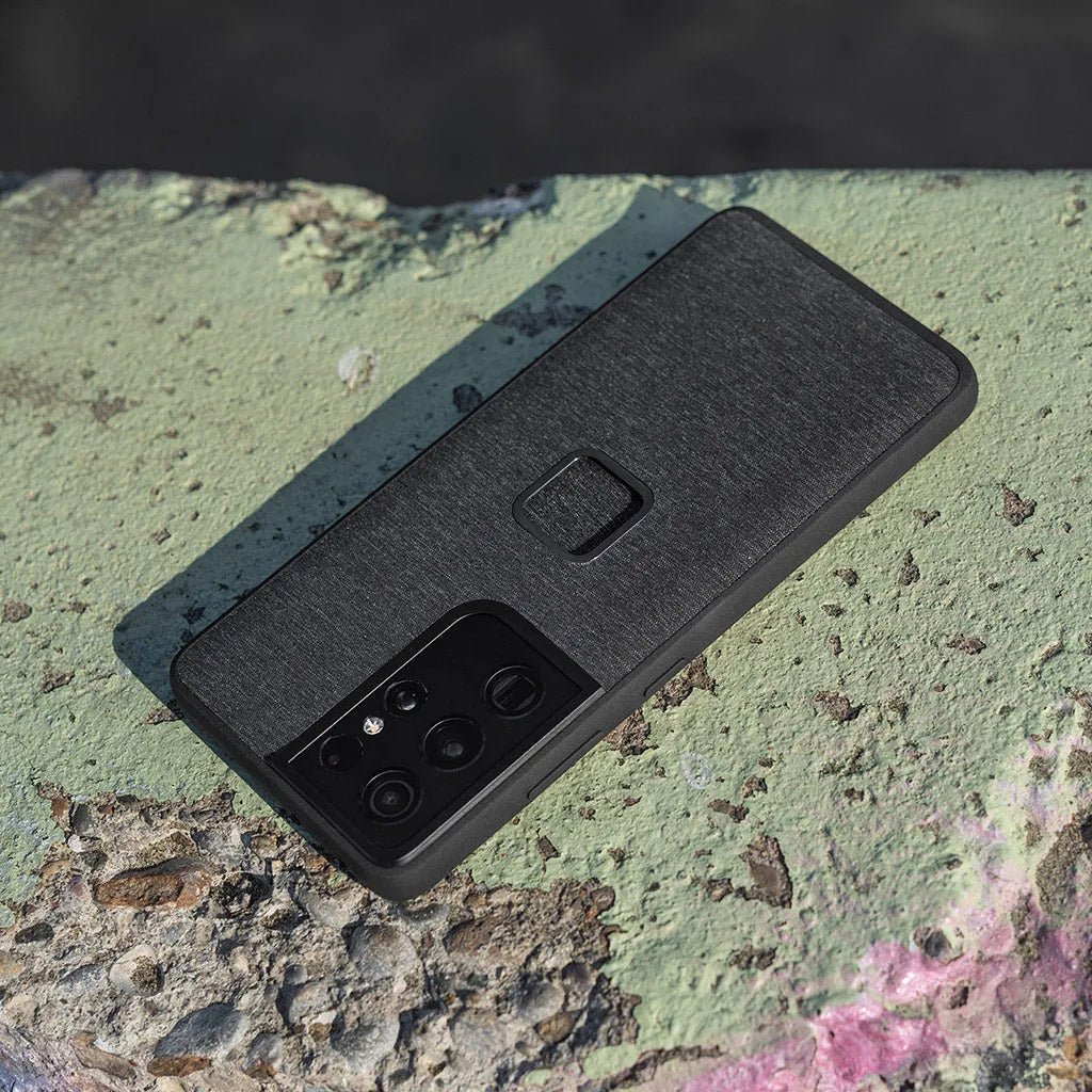 Peak Design Samsung Galaxy S22 Ultra Everyday Phone Case (Charcoal) | Cycling Gears Hub - Cycling Gears Hub
