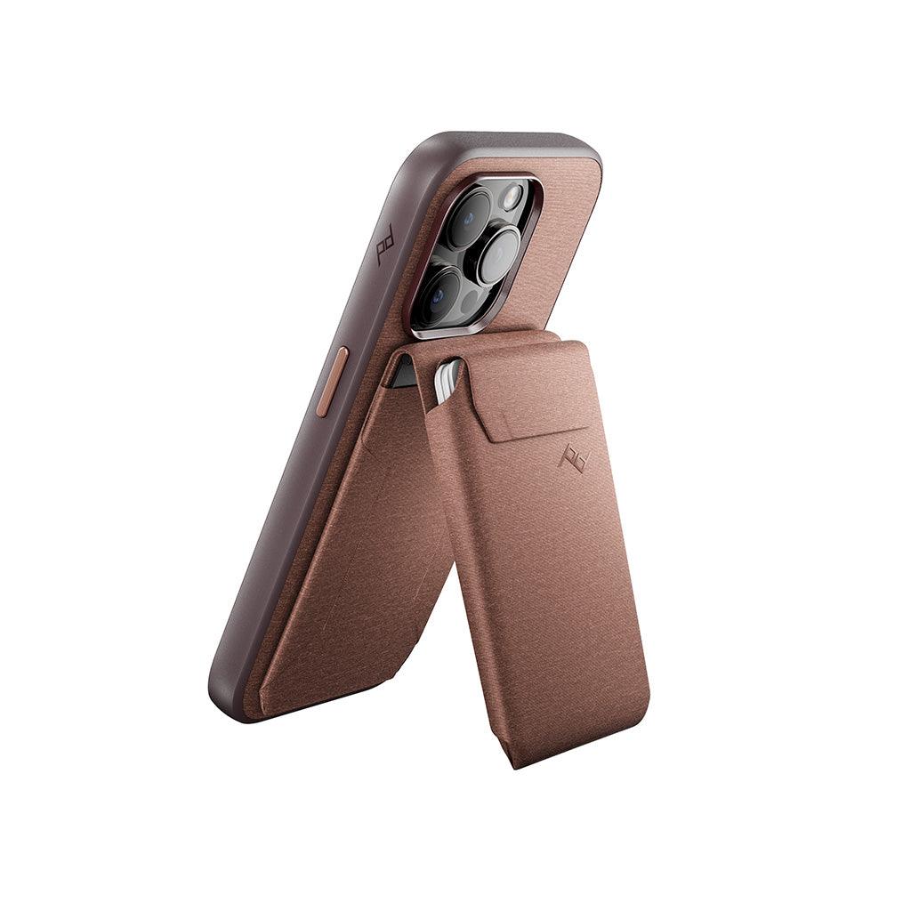 Peak Design Slim Mobile Wallet Stand (Redwood) | Cycling Gears Hub - Cycling Gears Hub