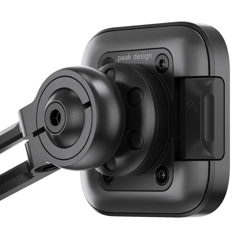 Peak Design Vent Charging Qi2 Car Mount (Black) | Cycling Gears Hub - Cycling Gears Hub
