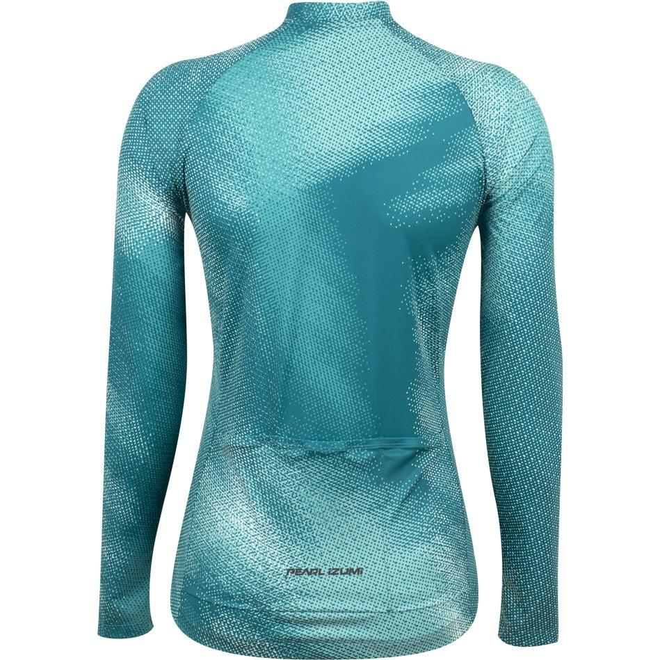 Pearl Izumi Attack Long Sleeve Women's Cycling Jersey (Gulf Teal) | Cycling Gears Hub