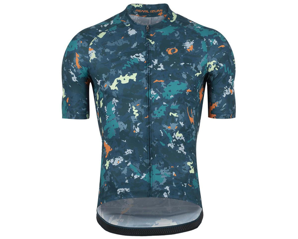 Pearl Izumi Attack Men's Cycling Jersey (Ocean Blue Jasper) | Cycling Gears Hub