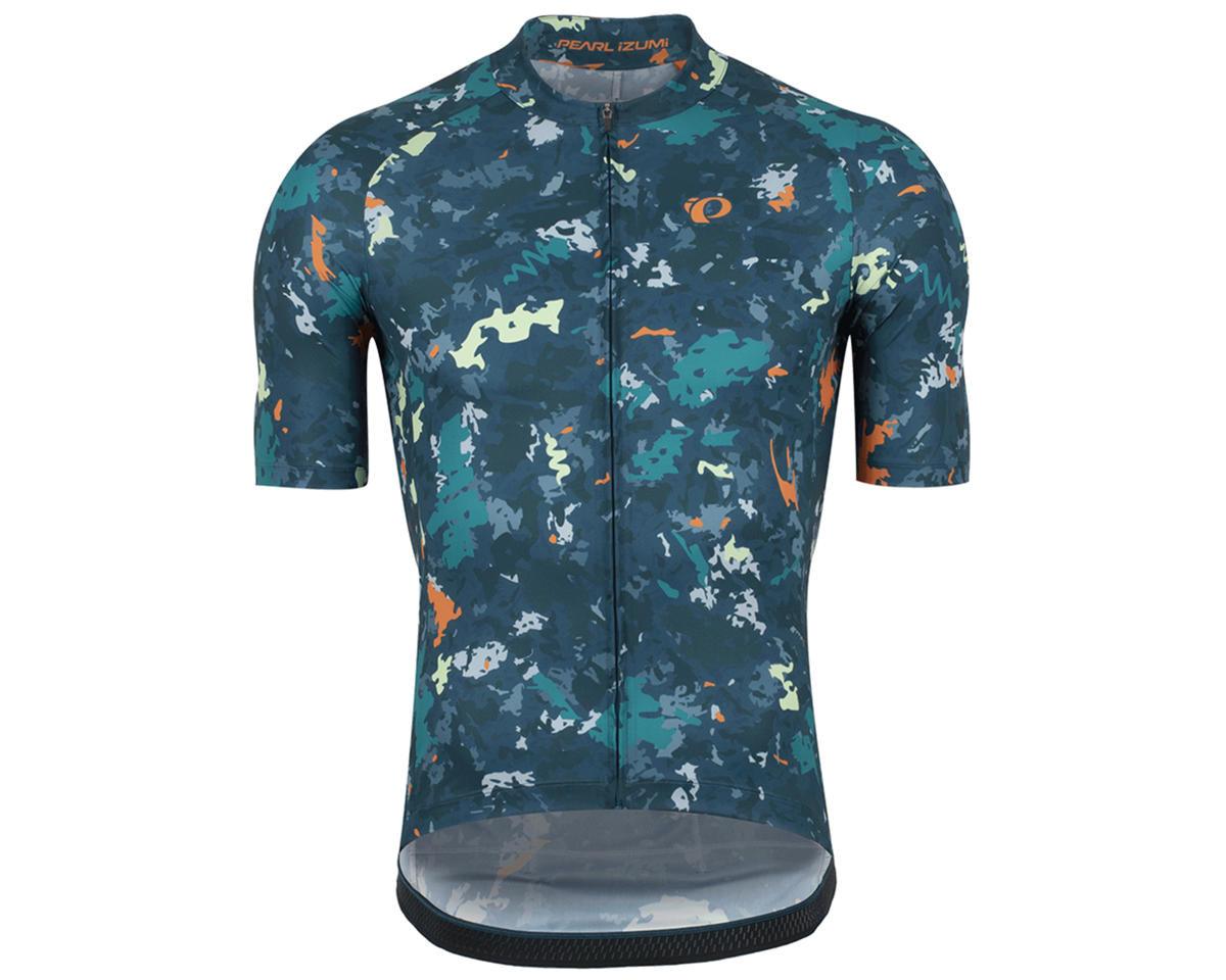 Pearl Izumi Attack Men's Cycling Jersey (Ocean Blue Jasper) | Cycling Gears Hub