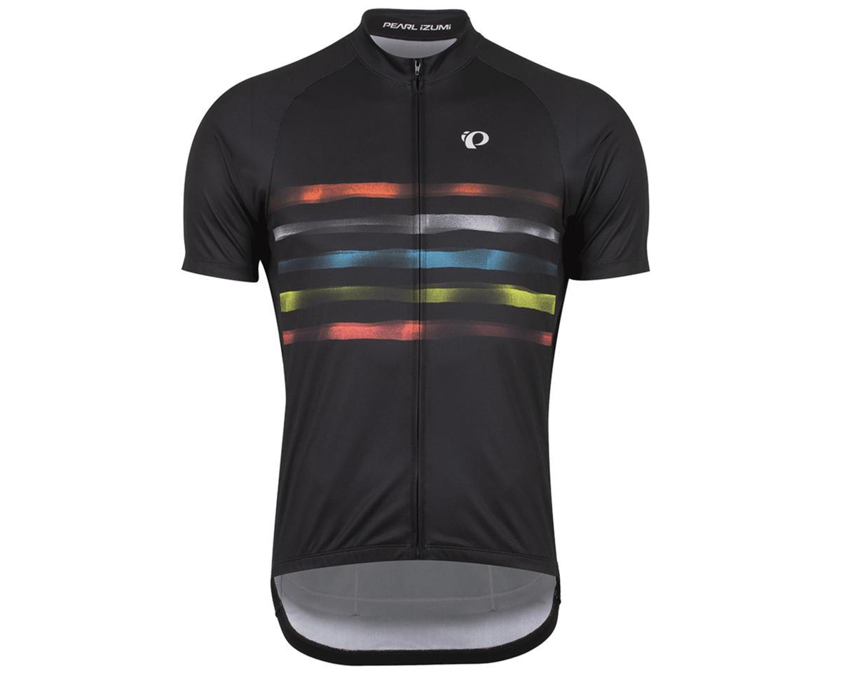 Pearl Izumi Classic Men's Cycling Jersey (Vibrant Black Aurora) | Cycling Gears Hub