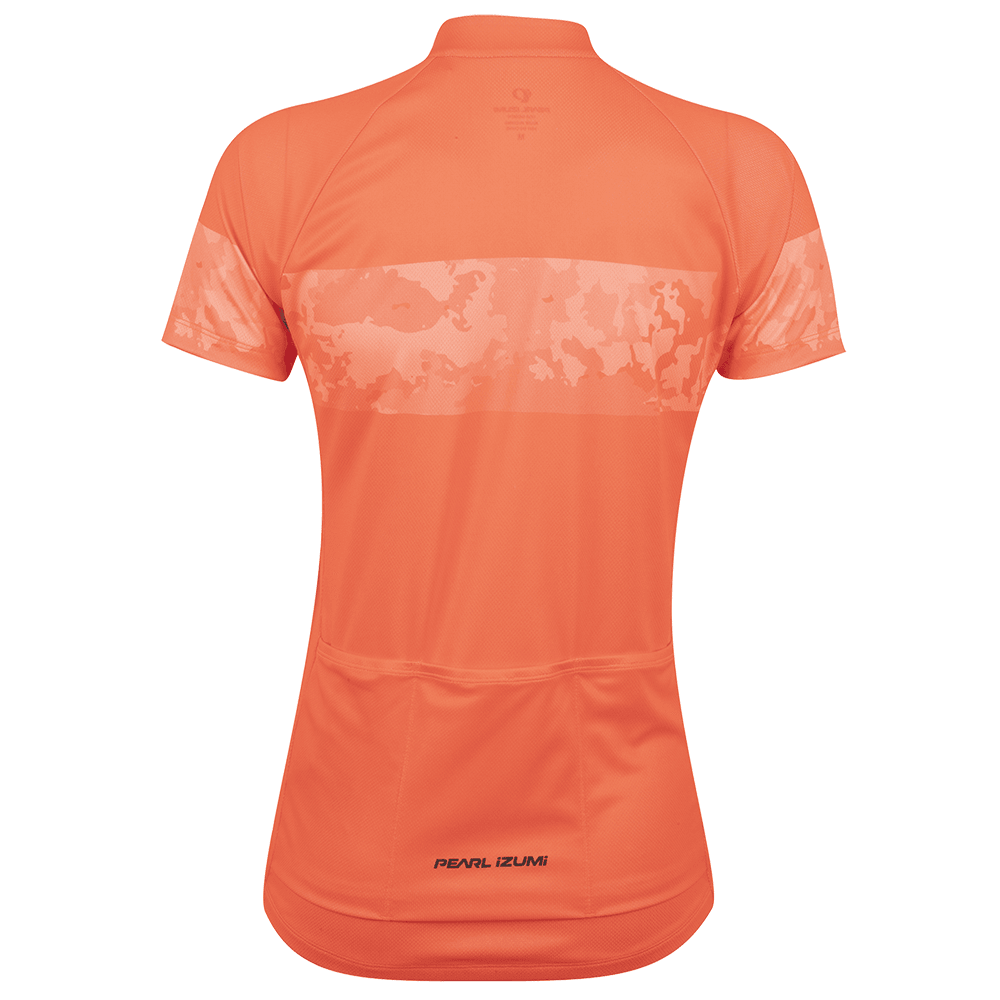 Pearl Izumi Classic Women's Cycling Jersey (Fiery Coral Fountain) | Cycling Gears Hub