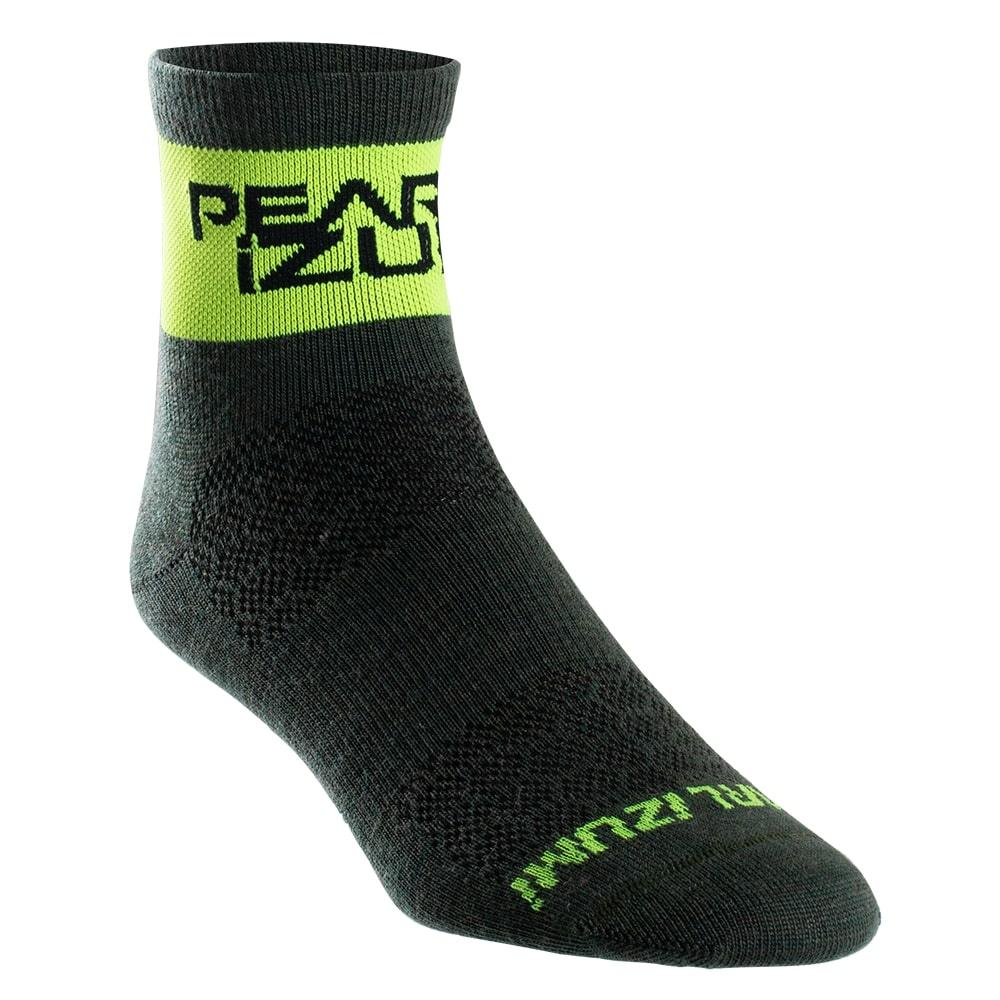 Pearl Izumi Merino Unisex Cycling Socks (Urban Sage/Sy Stack) | Cycling Gears Hub - Cycling Gears Hub