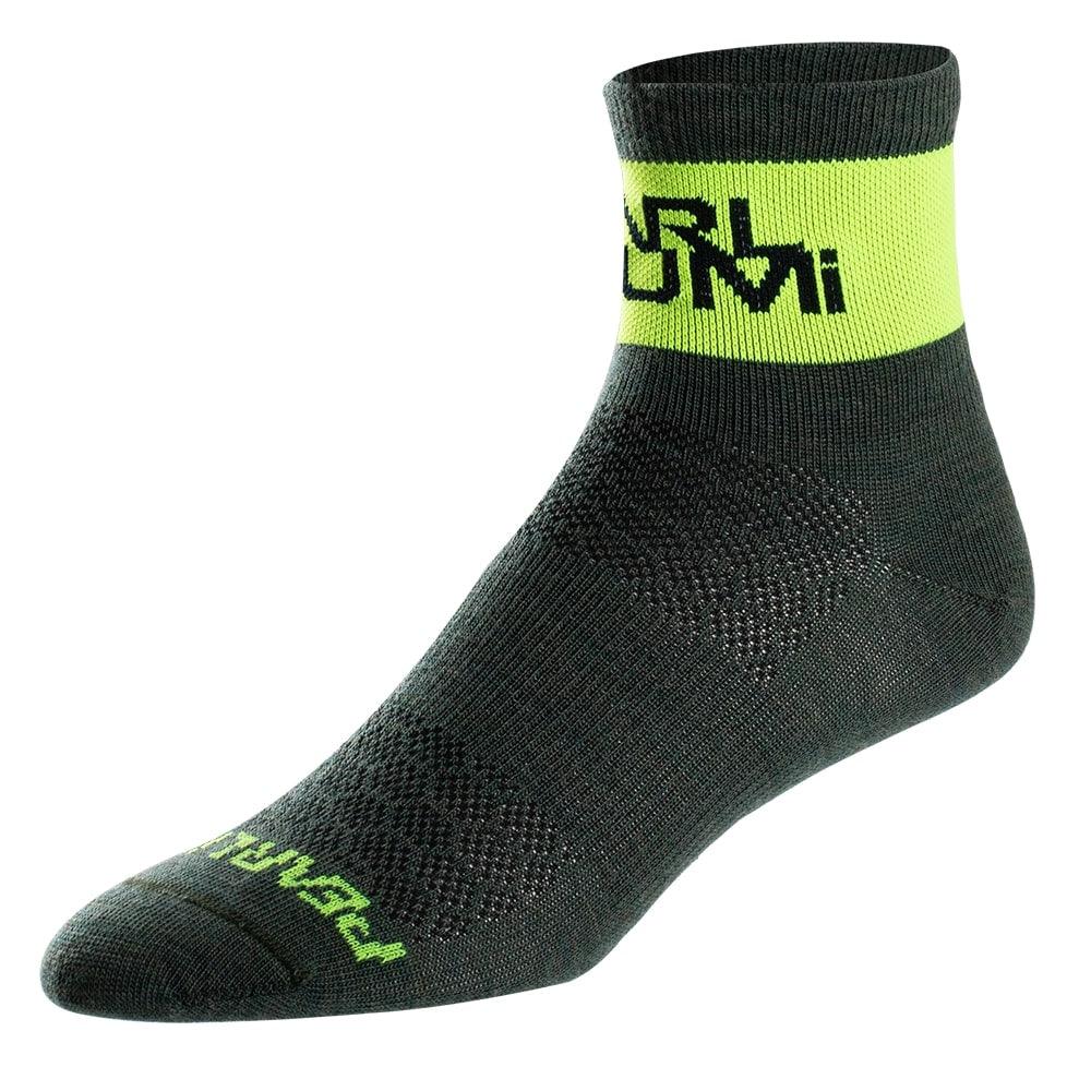 Pearl Izumi Merino Unisex Cycling Socks (Urban Sage/Sy Stack) | Cycling Gears Hub - Cycling Gears Hub