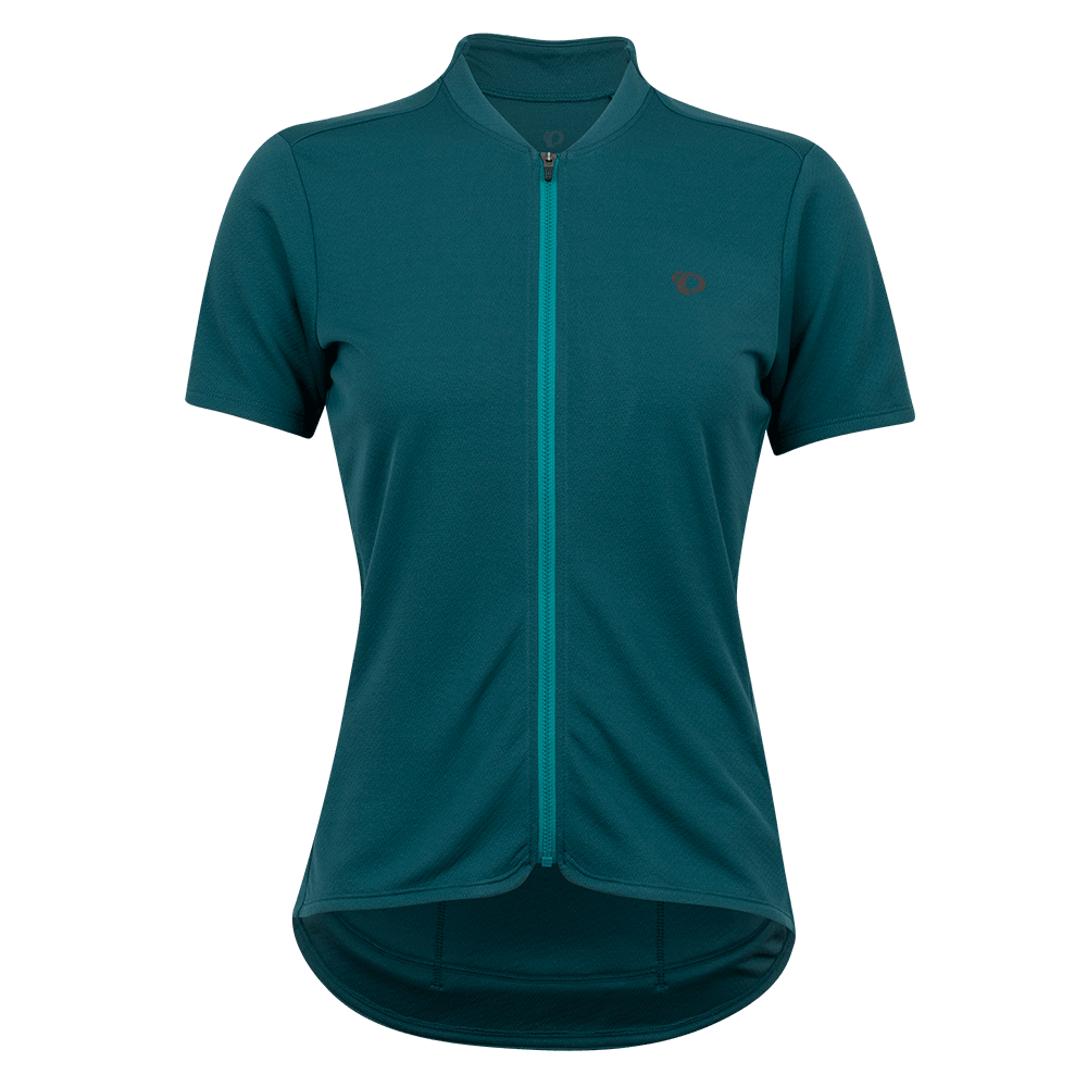 Pearl Izumi Quest Women's Cycling Jersey (Dark Spruce/Gulf Teal) | Cycling Gears Hub - Cycling Gears Hub