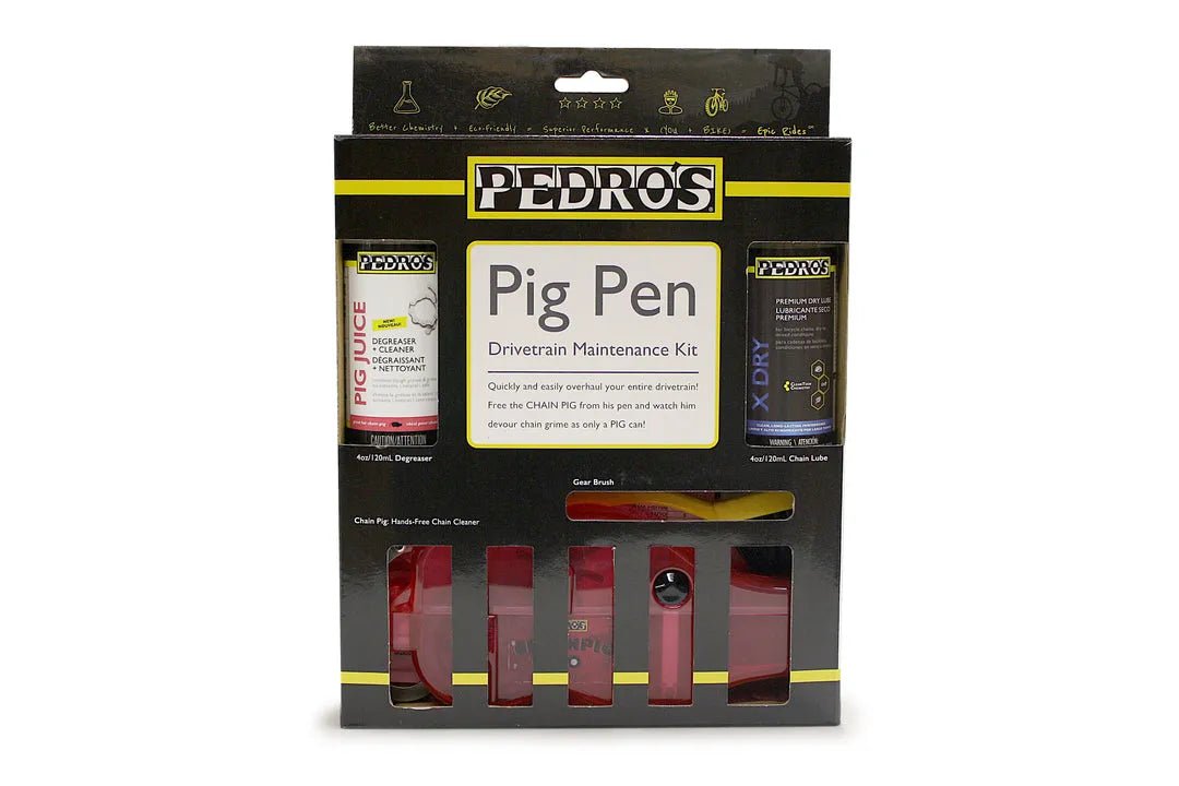 Pedros Happy Pig Pen Chain Cleaning Set | Cycling Gears Hub - Cycling Gears Hub