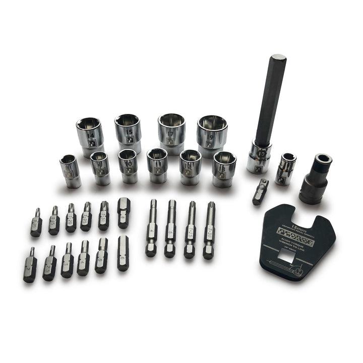 Pedros Pro Bit & Socket Set (31 Pcs) | Cycling Gears Hub - Cycling Gears Hub