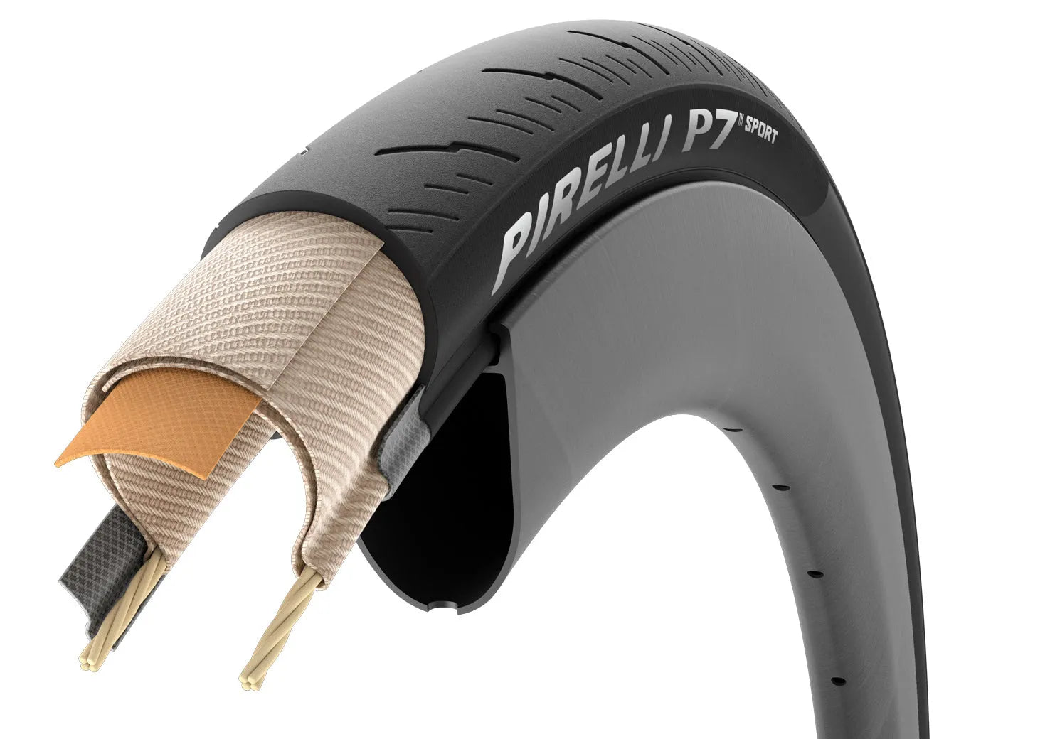 Pirelli P7 Sport 700c Folding Tire (Black) | Cycling Gears Hub - Cycling Gears Hub