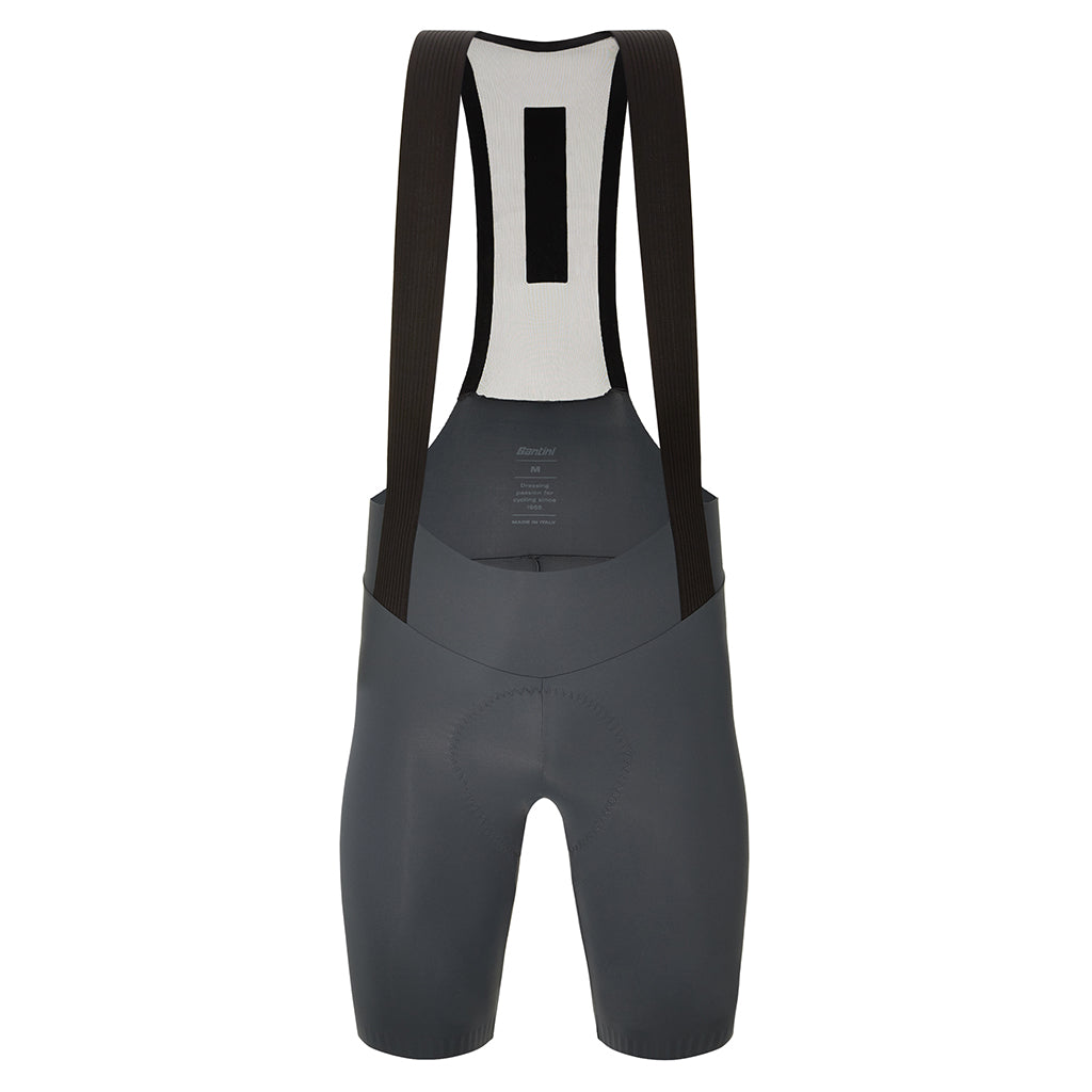 SANTINI PLUSH BIBSHORTS-GREY