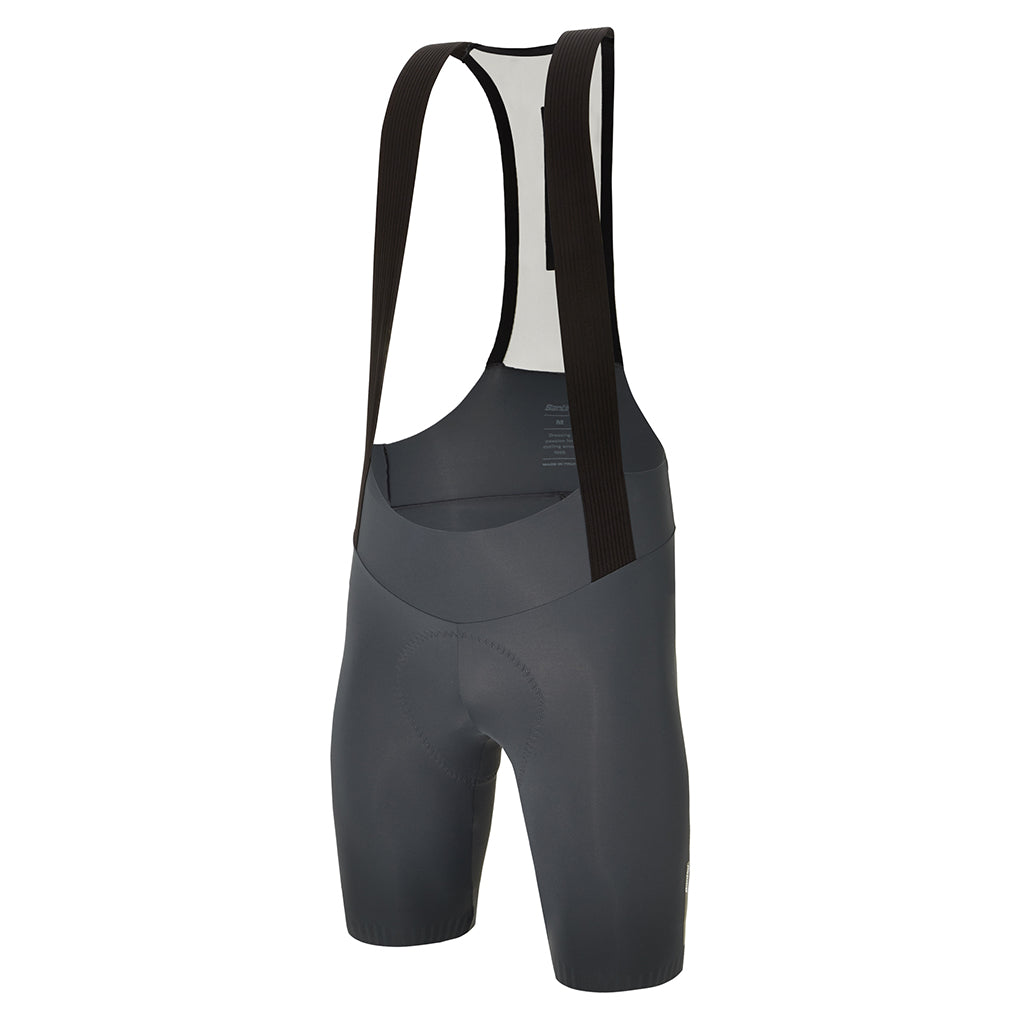 SANTINI PLUSH BIBSHORTS-GREY