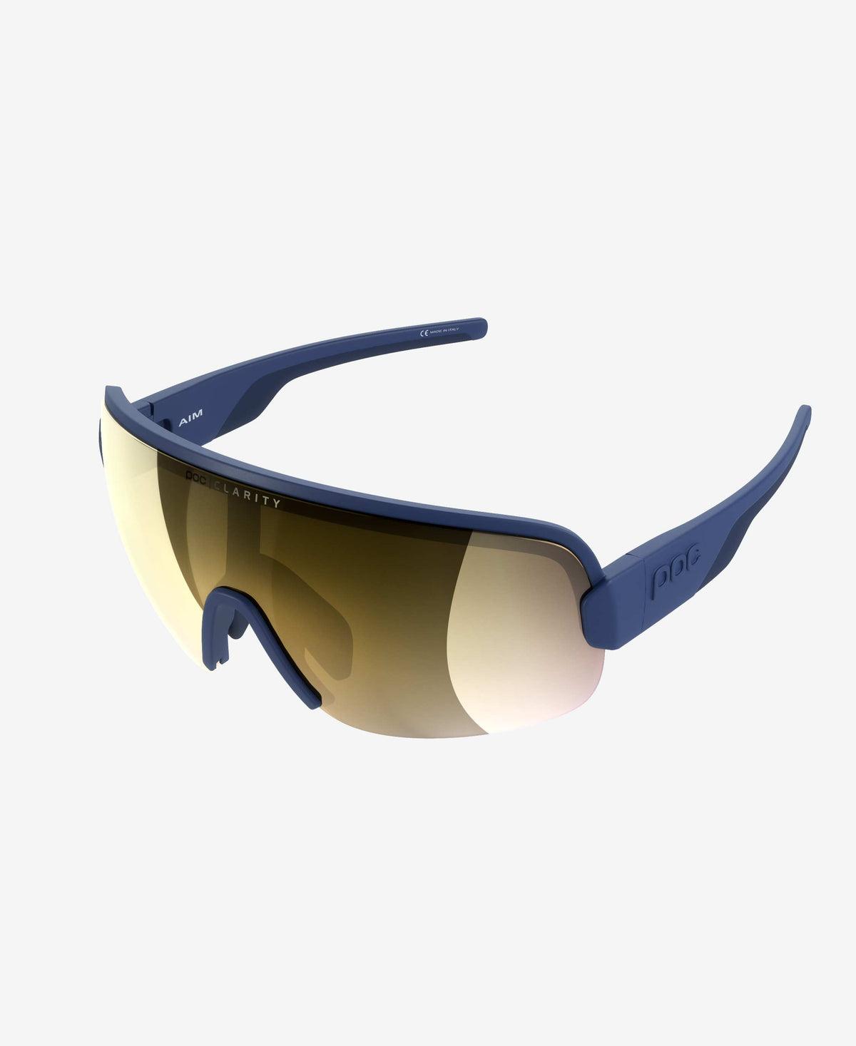 POC Aim Sport Sunglasses (Lead Blue) | Cycling Gears Hub - Cycling Gears Hub