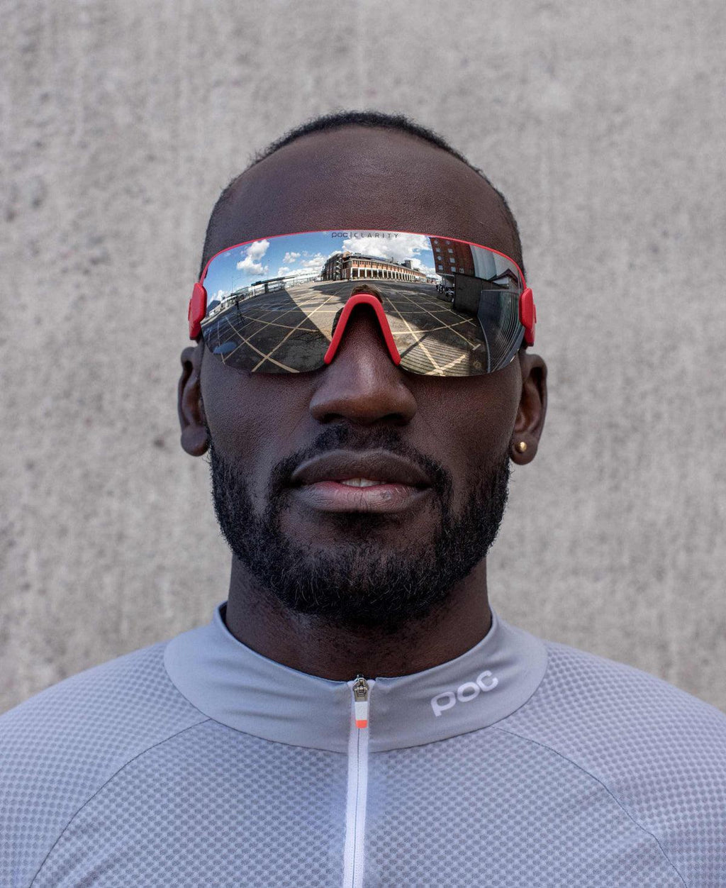 POC Aim Sport Sunglasses (Prismane Red) | Cycling Gears Hub - Cycling Gears Hub