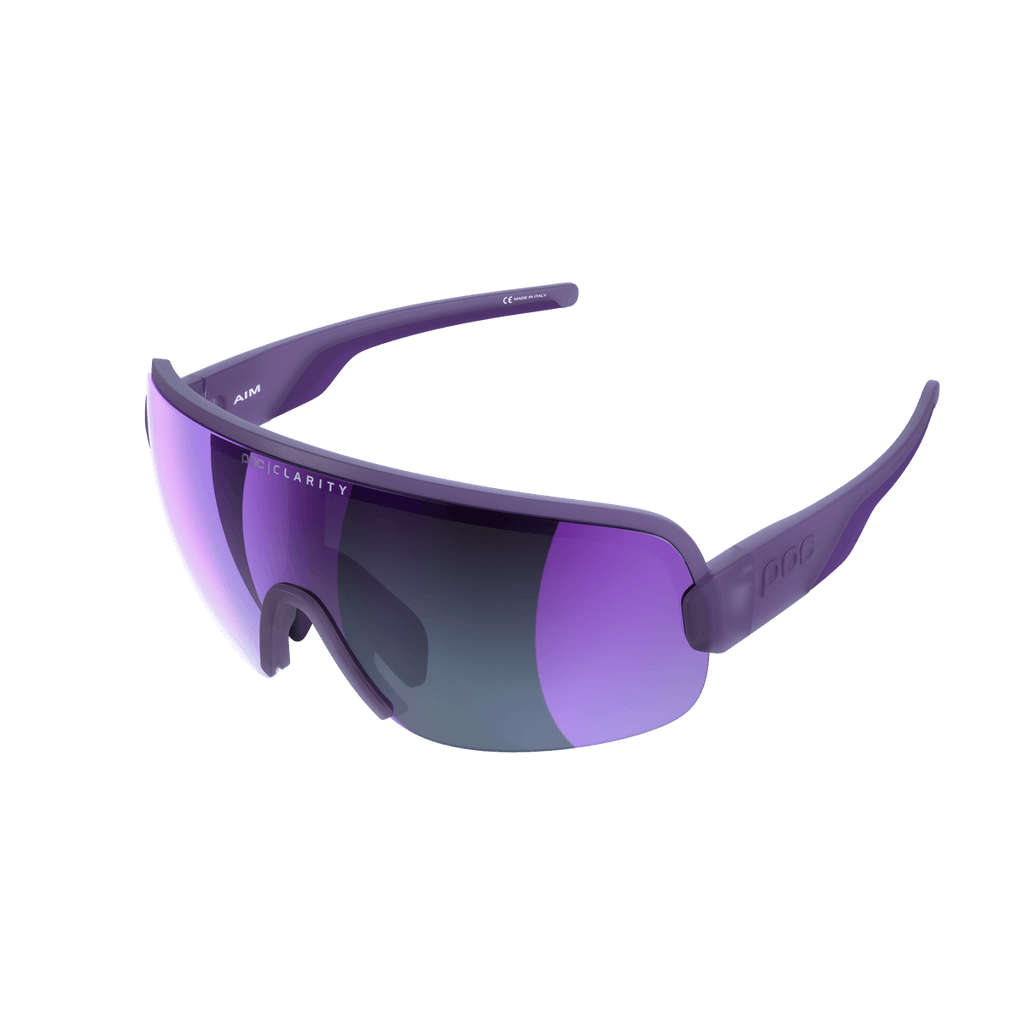 POC Aim Sport Sunglasses (Sapphire Purple Translucent) | Cycling Gears Hub - Cycling Gears Hub