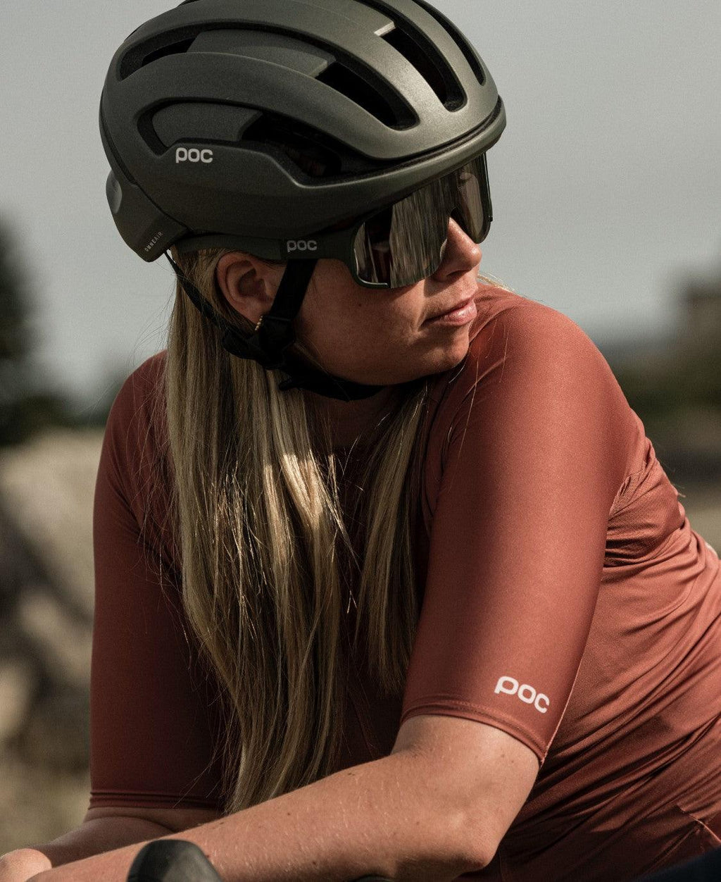 POC Aspire Sport Sunglasses (Epidote Green Translucent) | Cycling Gears Hub - Cycling Gears Hub