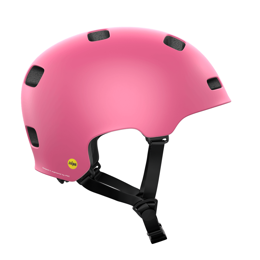 POC Crane MIPS Road Cycling Helmet (Actinium Pink Matt) | Cycling Gears Hub