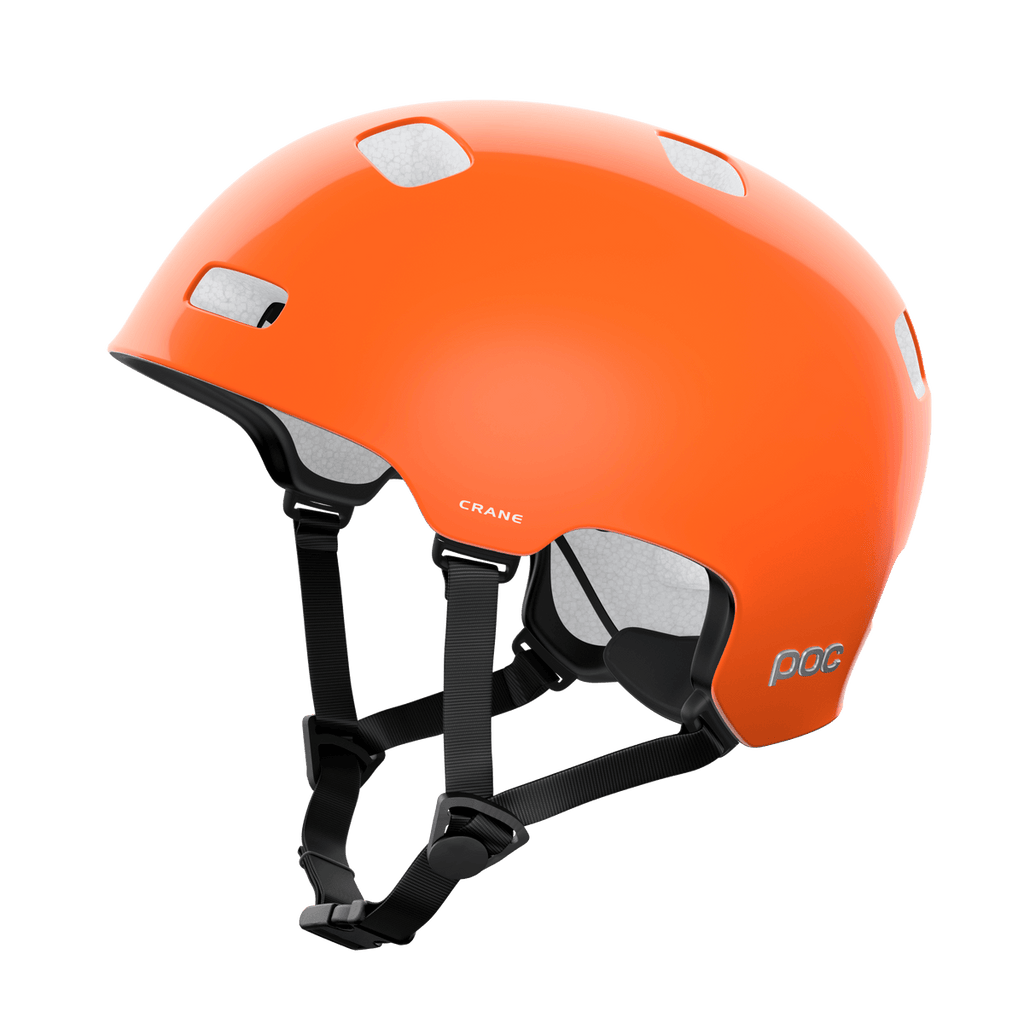 POC Crane MIPS Road Cycling Helmet (Fluorescent Orange) | Cycling Gears Hub