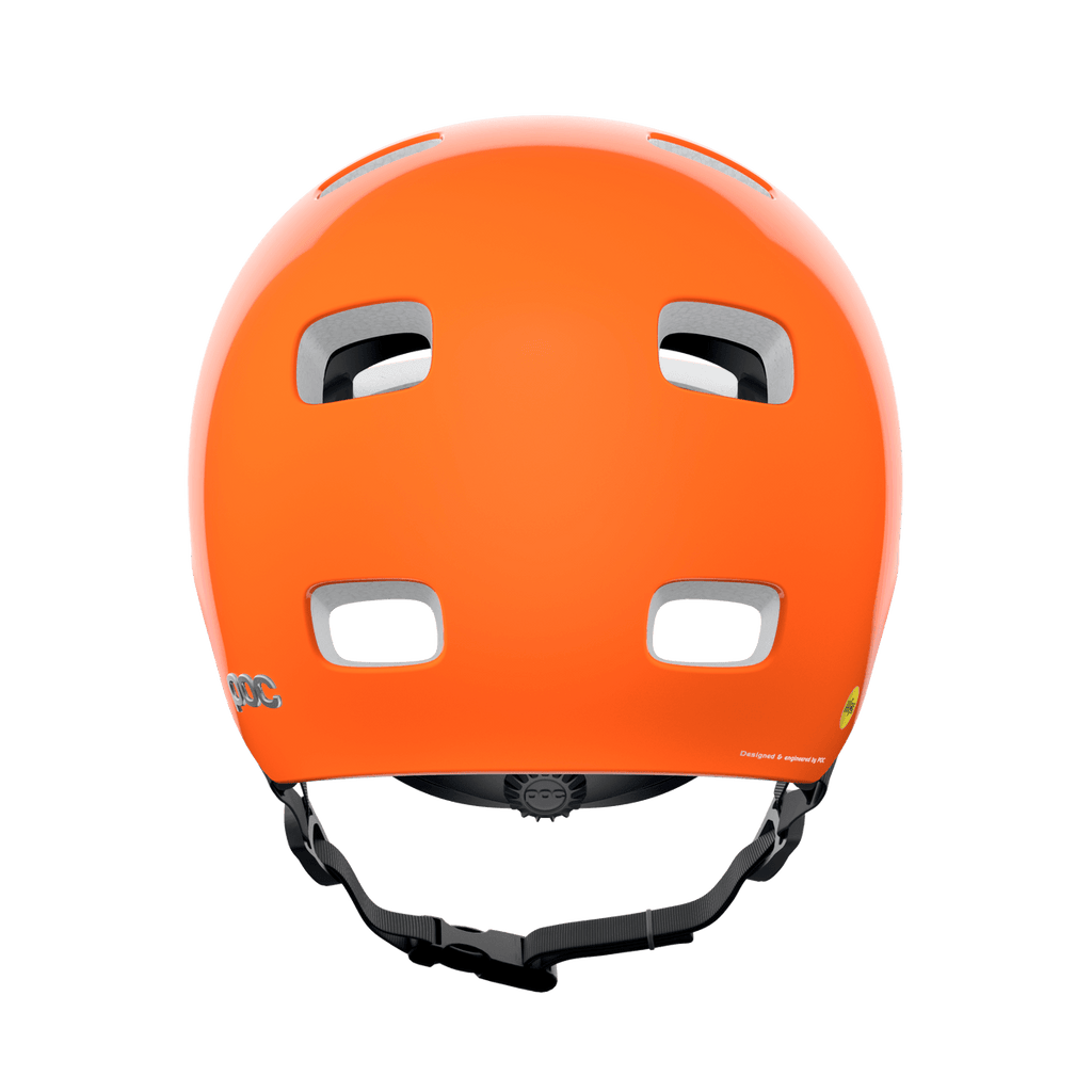 POC Crane MIPS Road Cycling Helmet (Fluorescent Orange) | Cycling Gears Hub