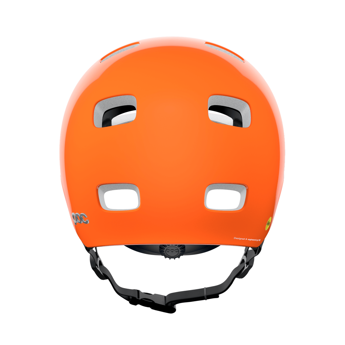 POC Crane MIPS Road Cycling Helmet (Fluorescent Orange) | Cycling Gears Hub