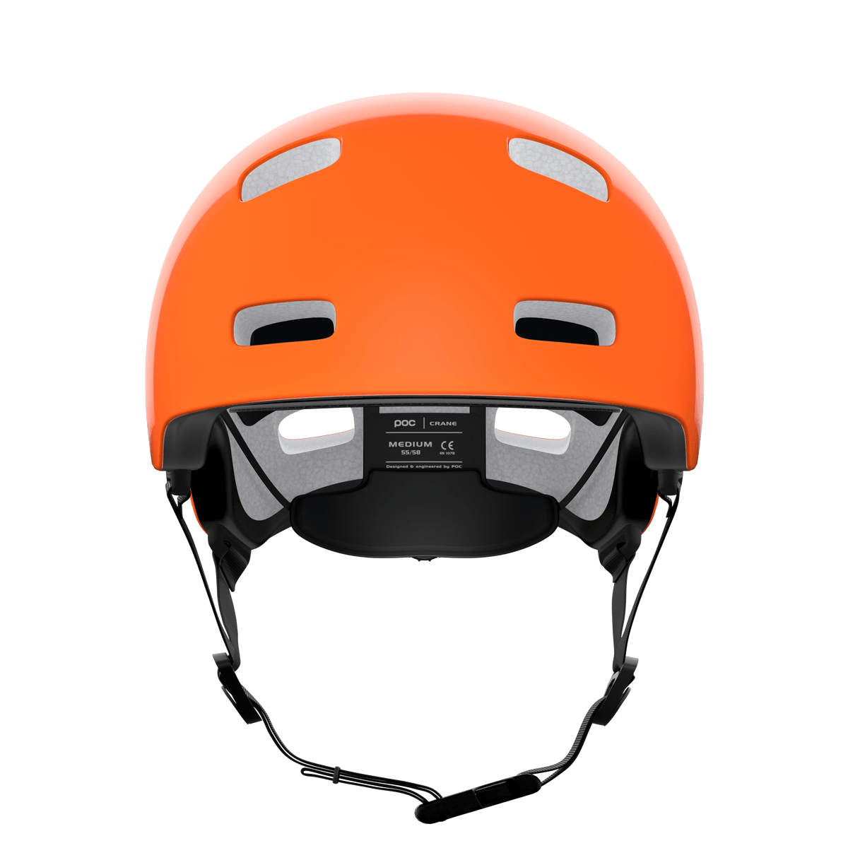 POC Crane MIPS Road Cycling Helmet (Fluorescent Orange) | Cycling Gears Hub