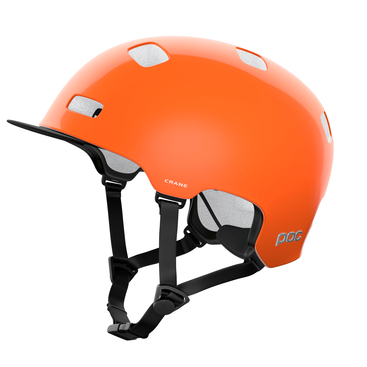 POC Crane MIPS Road Cycling Helmet (Fluorescent Orange) | Cycling Gears Hub
