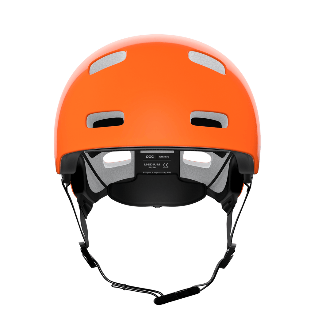 POC Crane MIPS Road Cycling Helmet (Fluorescent Orange) | Cycling Gears Hub - Cycling Gears Hub