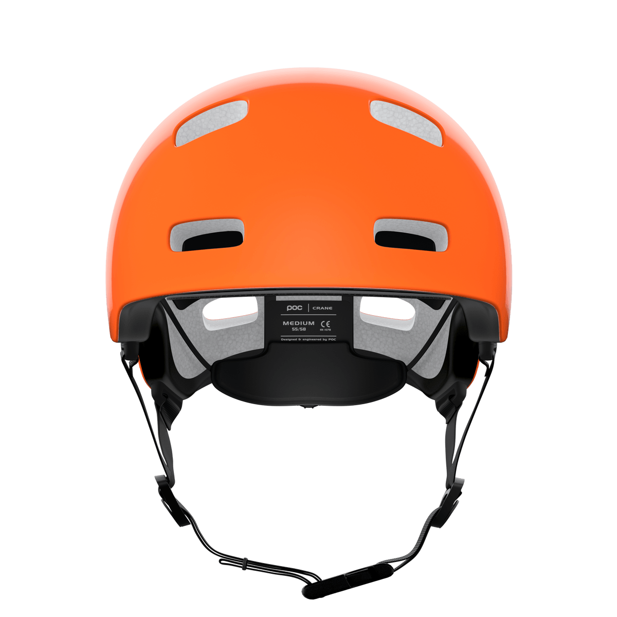 POC Crane MIPS Road Cycling Helmet (Fluorescent Orange) | Cycling Gears Hub - Cycling Gears Hub