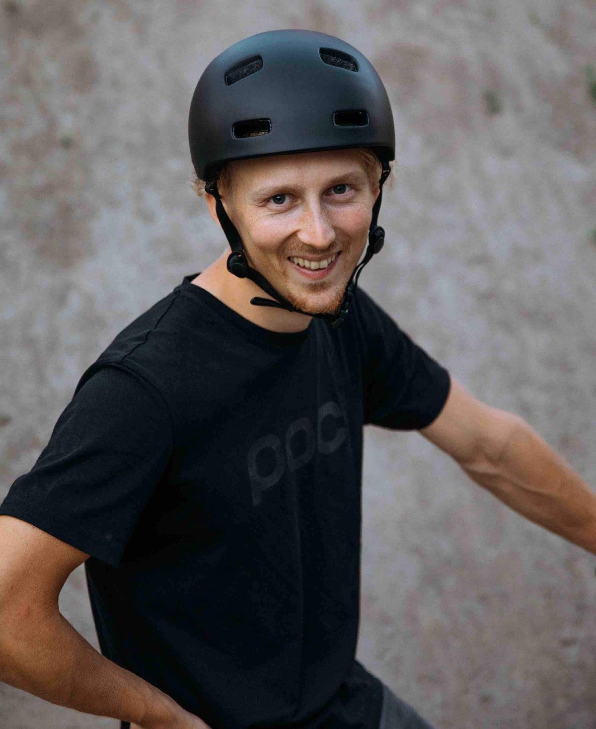 POC Crane MIPS Road Cycling Helmet (Matt Black) | Cycling Gears Hub