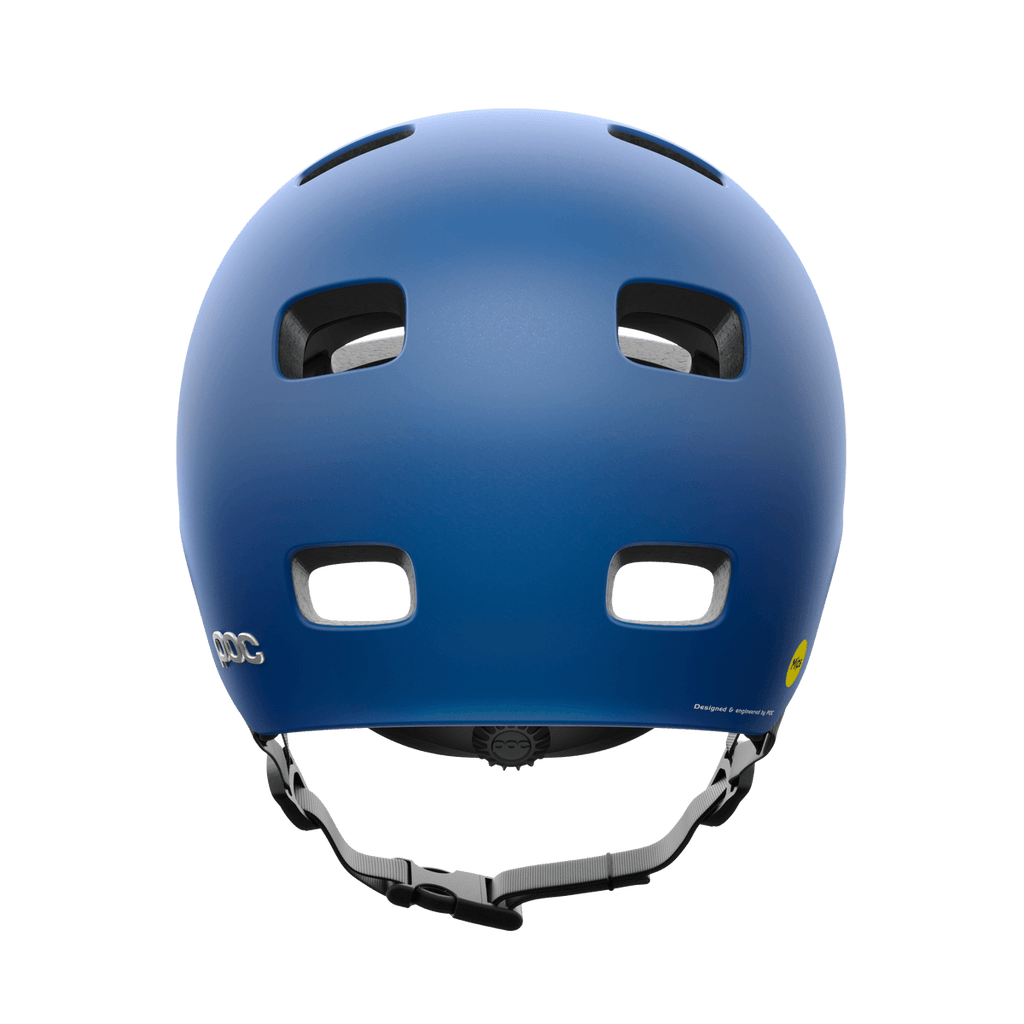 POC Crane MIPS Road Cycling Helmet (Opal Blue Translucent BSM) | Cycling Gears Hub