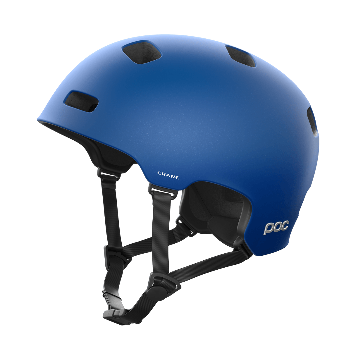 POC Crane MIPS Road Cycling Helmet (Opal Blue Translucent BSM) | Cycling Gears Hub