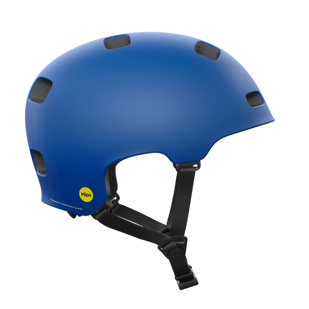 POC Crane MIPS Road Cycling Helmet (Opal Blue Translucent BSM) | Cycling Gears Hub