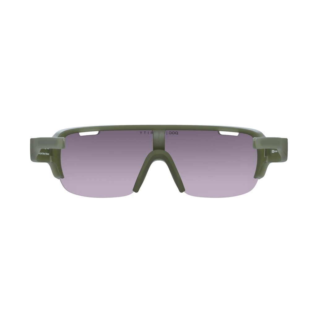 POC Do Half Blade Sport Sunglasses (Epidote Green Translucent) | Cycling Gears Hub - Cycling Gears Hub