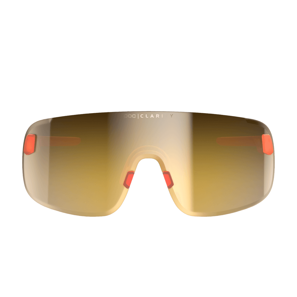 POC Elicit Sport Sunglasses (Fluorescent Orange Translucent) | Cycling Gears Hub - Cycling Gears Hub