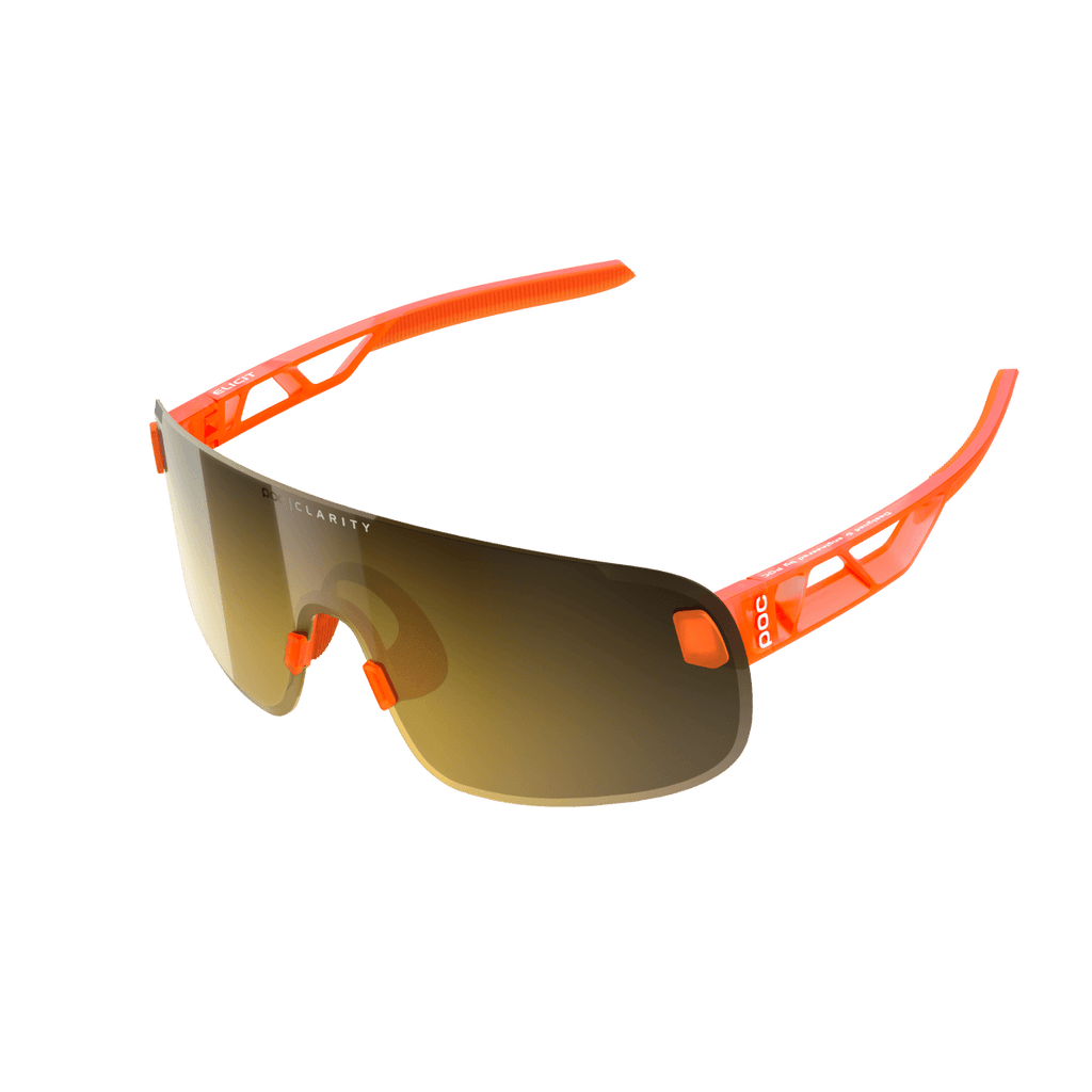 POC Elicit Sport Sunglasses (Fluorescent Orange Translucent) | Cycling Gears Hub - Cycling Gears Hub