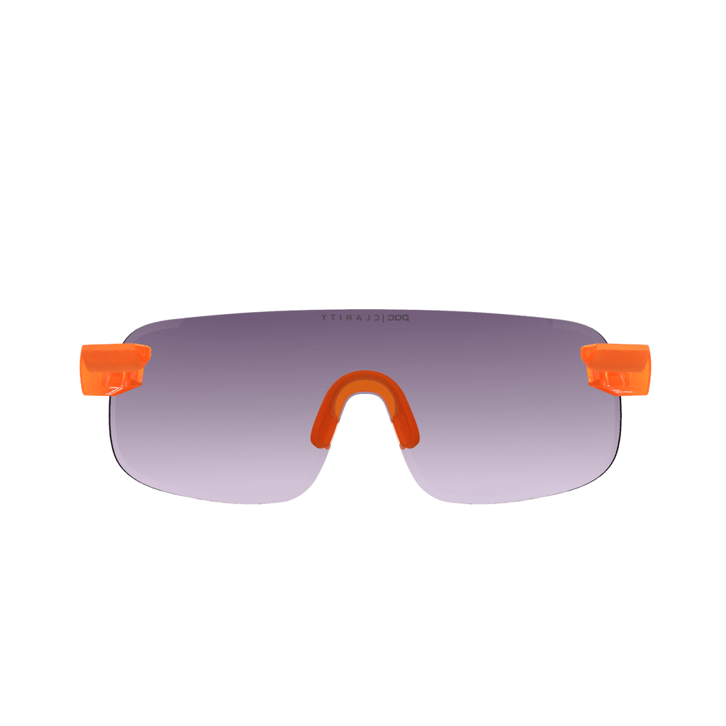 POC Elicit Sport Sunglasses (Fluorescent Orange Translucent) | Cycling Gears Hub - Cycling Gears Hub
