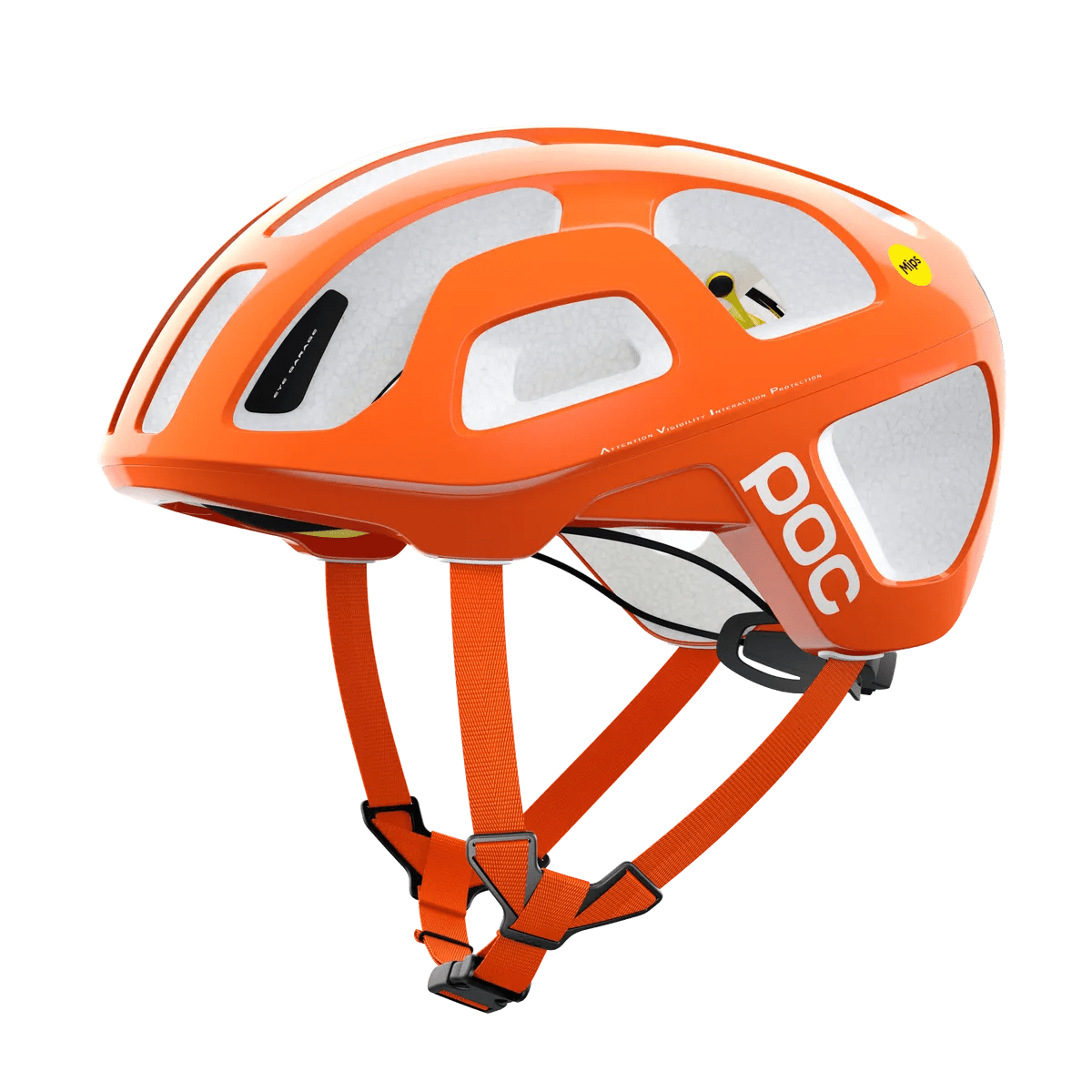 POC Octal MIPS Road Cycling Helmet (Fluorescent Orange) | Cycling Gears Hub - Cycling Gears Hub
