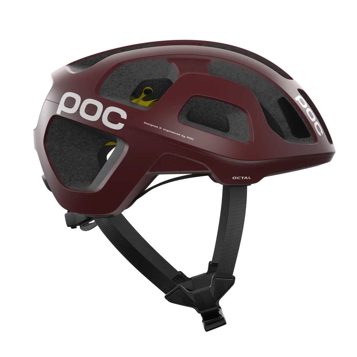 POC Octal MIPS Road Cycling Helmet (Propylene Red Matt) | Cycling Gears Hub - Cycling Gears Hub