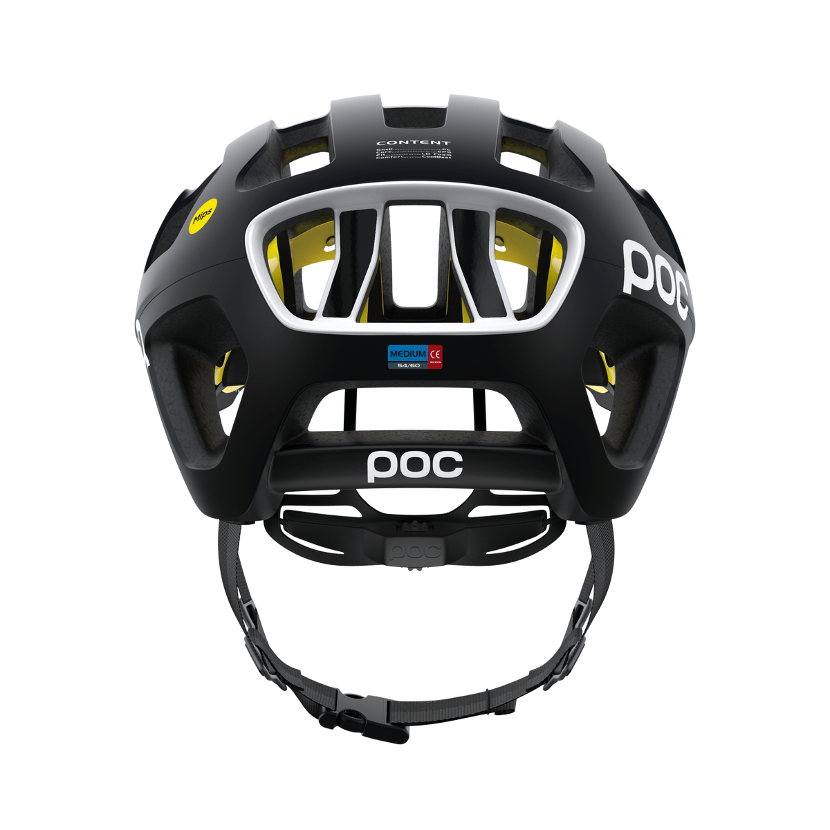 POC Octal MIPS Road Cycling Helmet (Uranium Black) | Cycling Gears Hub