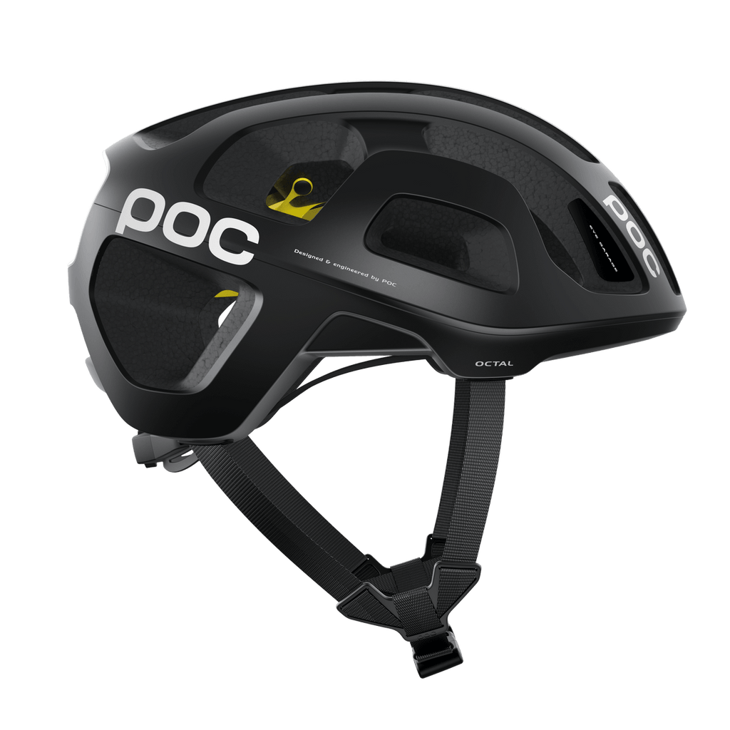 POC Octal MIPS Road Cycling Helmet (Uranium Black) | Cycling Gears Hub
